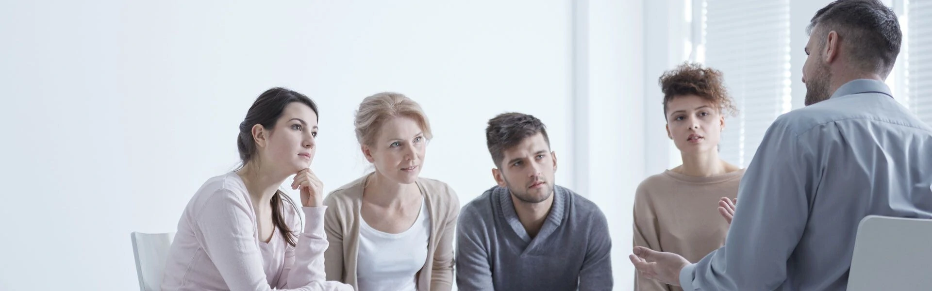 Support Group Sitting in Circle Support Group Sitting in Circle